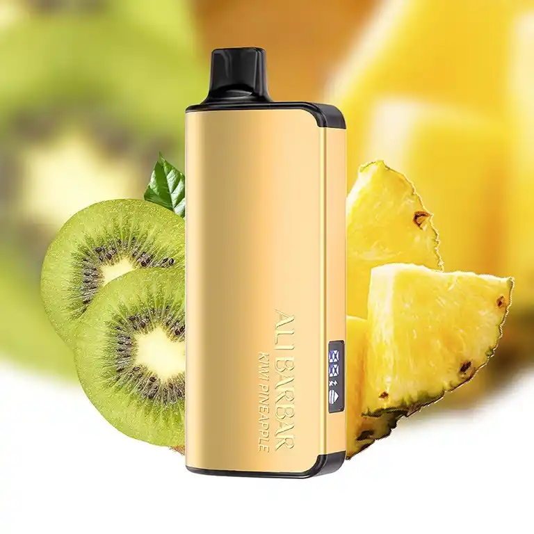 ALIBARBAR INGOT - KIWI PINEAPPLE - 9000 PUFFS