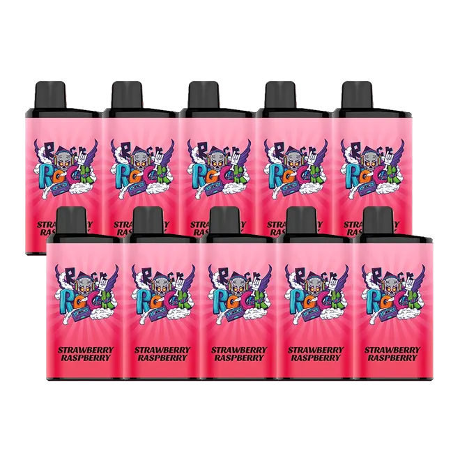 IGET BAR PRO - STRAWBERRY RASPBERRY 10 PACK - 10000 PUFFS