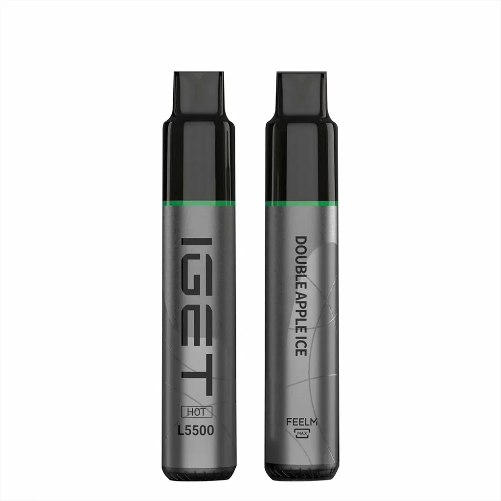 IGET HOT - DOUBLE APPLE ICE - 5500 PUFFS